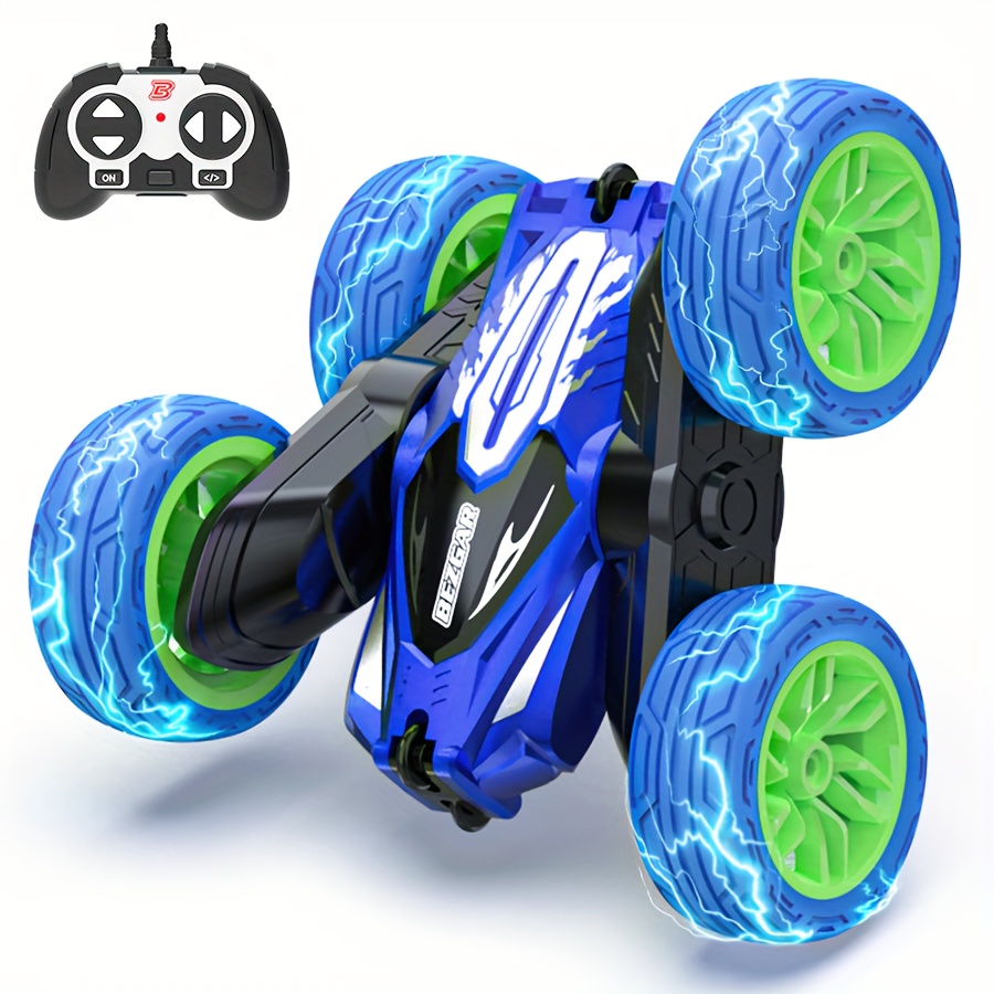

Remote Control Car For Boys 4-7, 2.4ghz Double Side 360° Flips Rotating Stunt Cars Toy For Kids, Birthday Gift For Boys Age 3 4 5 6 7 8 Year Old