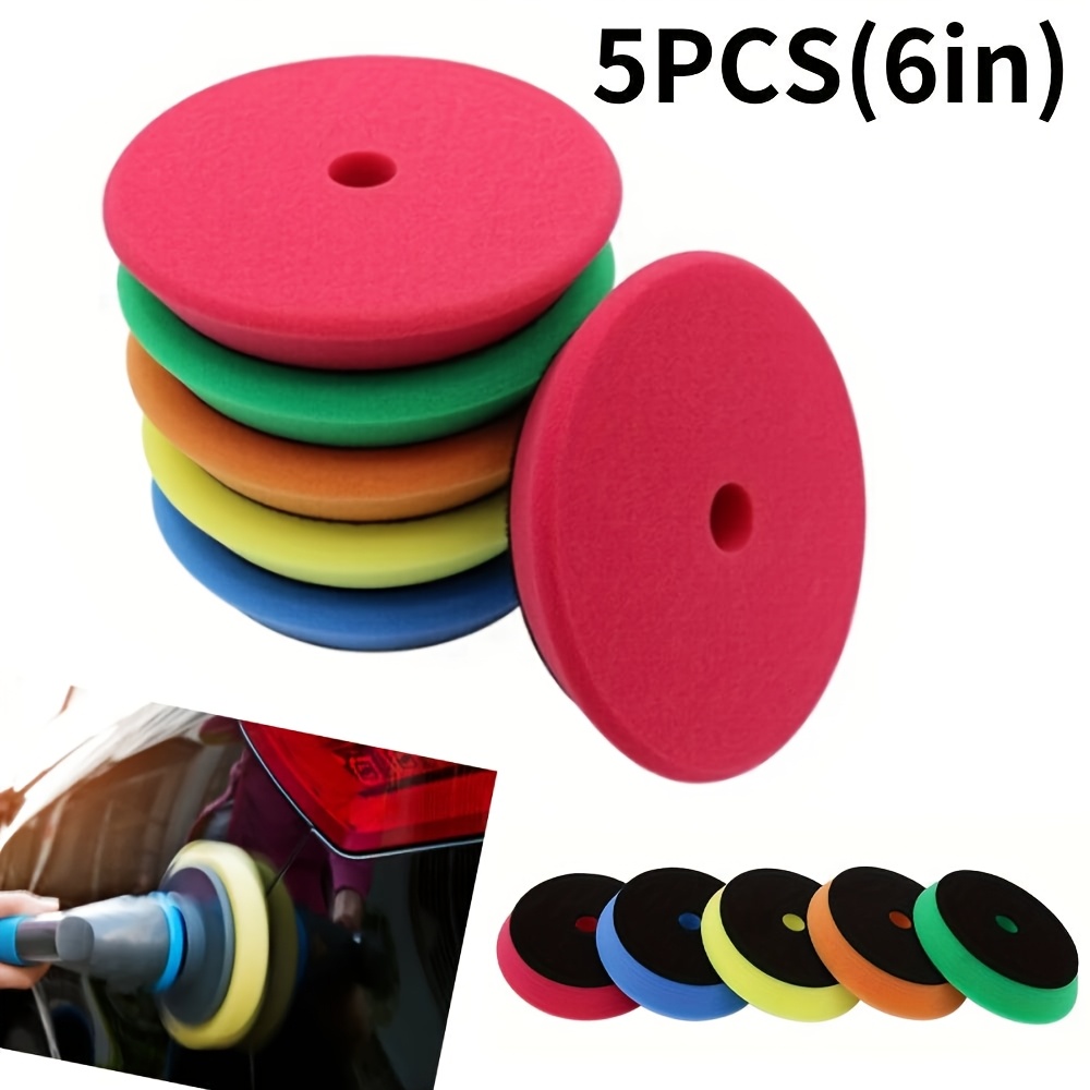 

5pcs Polishing Set - 6- Automotive Waxing Da, , Polishing For Car