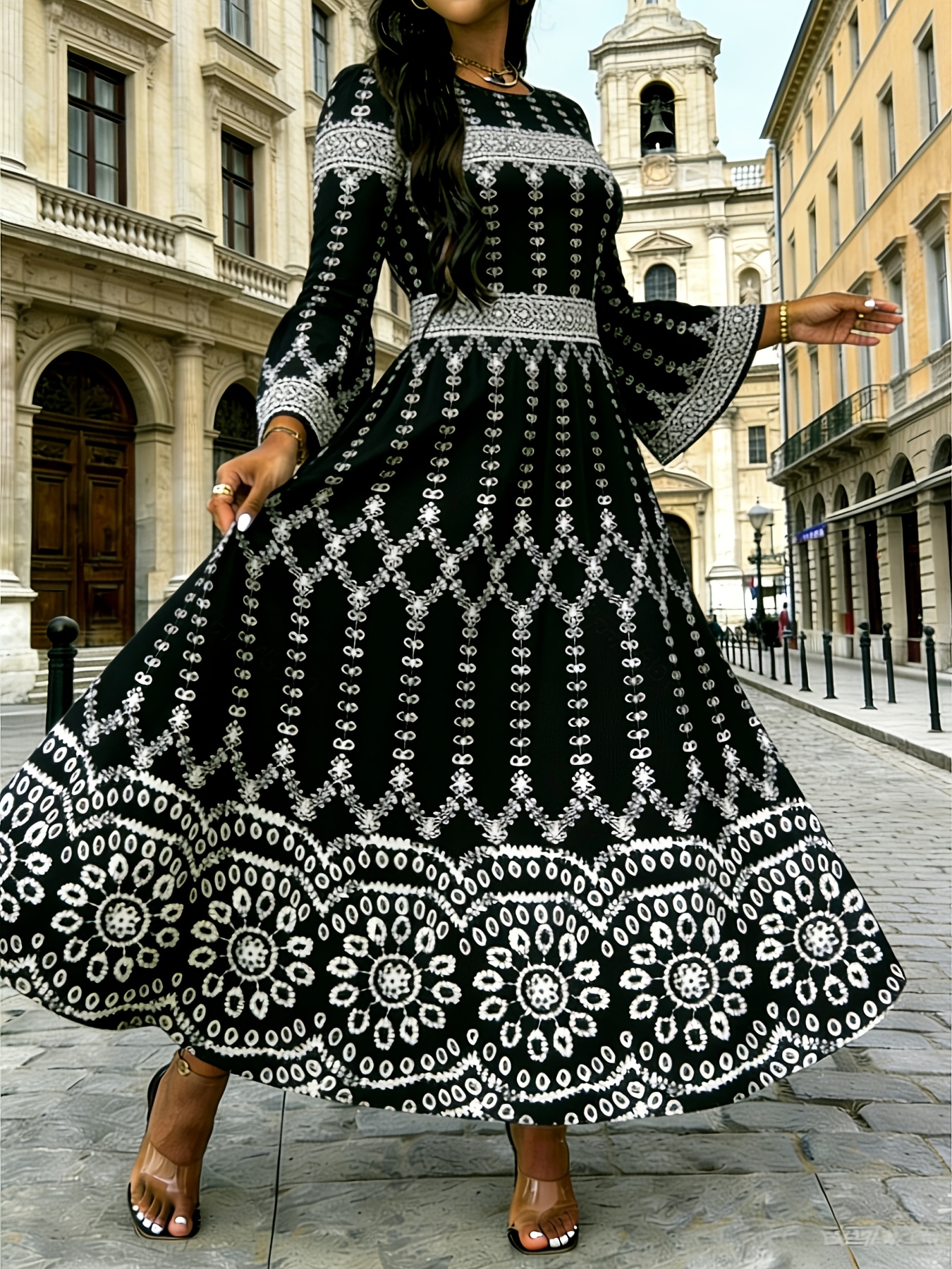 tribal dress sold on Temu United States