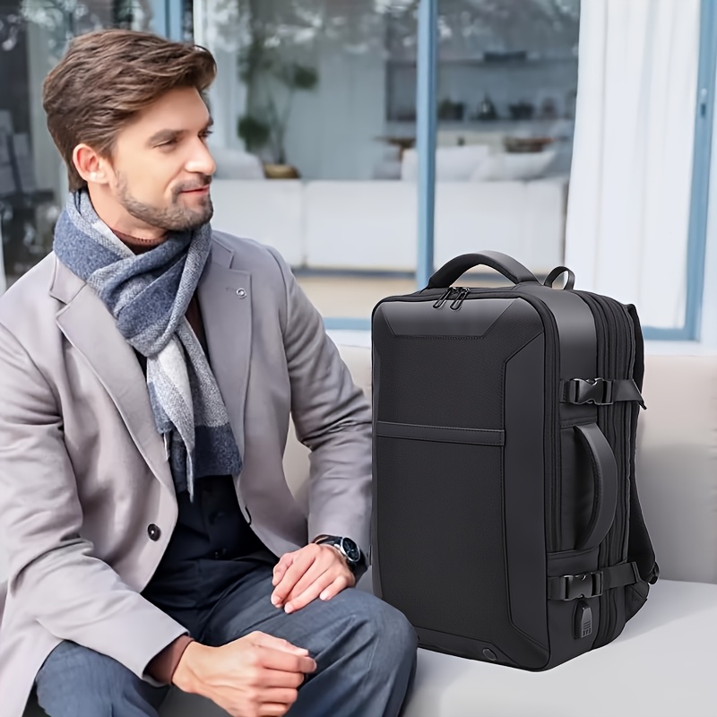 multifunctional business men's backpack boarding Temu Oman