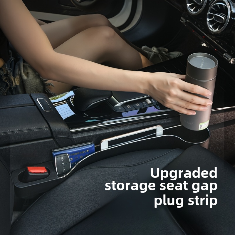 

Car Main And Auxiliary Driver Storage Box Car Clip Gap Multifunctional Water Cup Shelf Car Sundries Sorting Box Shelf