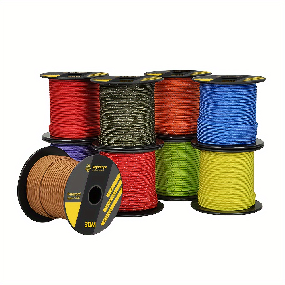 Durable 7 core Paracord Rope For Outdoor Survival Lengths - Temu