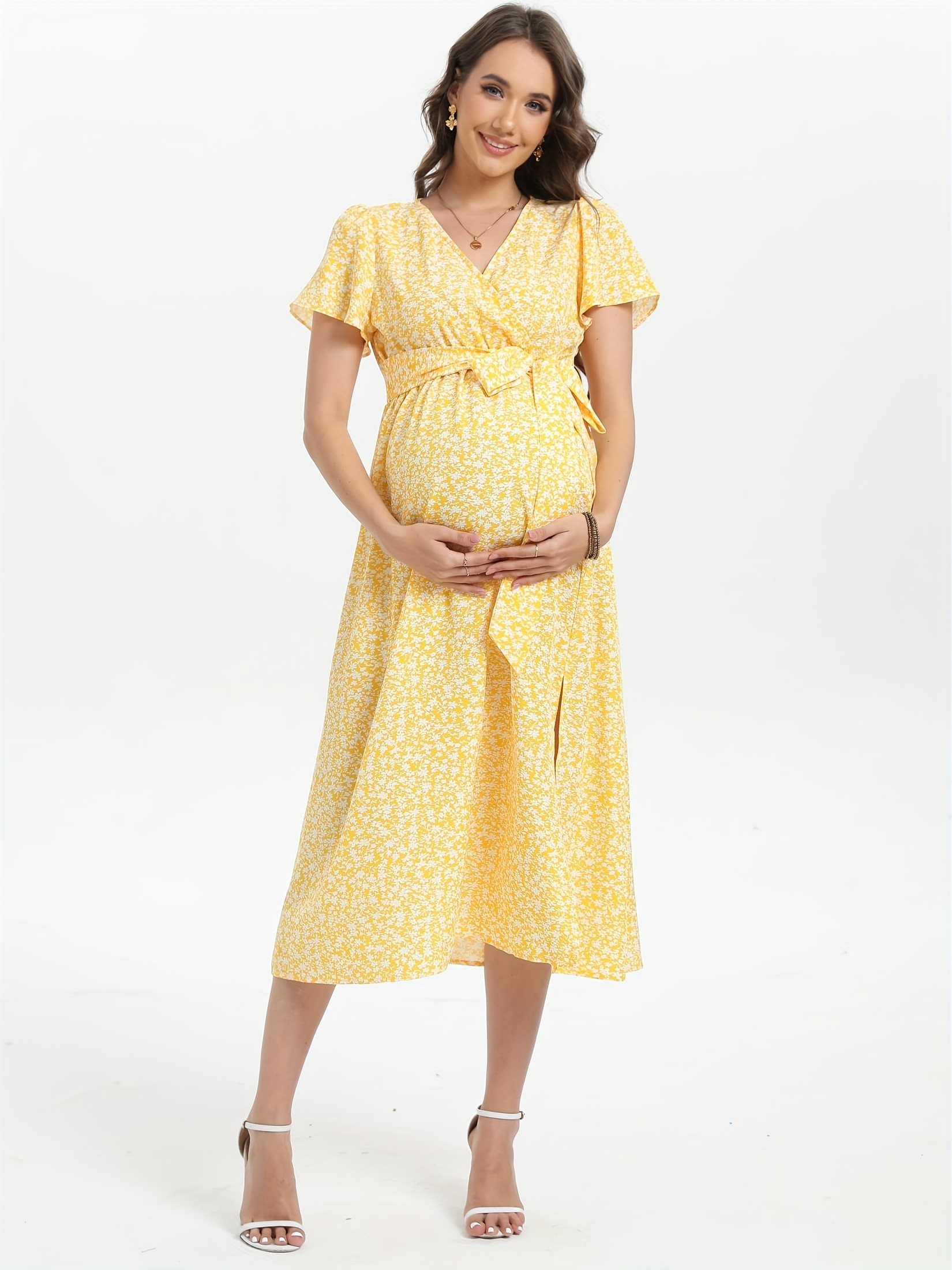 flowy skater dress Flowy Maternity Dress – Say Yes Bridal & Boutique main image 1