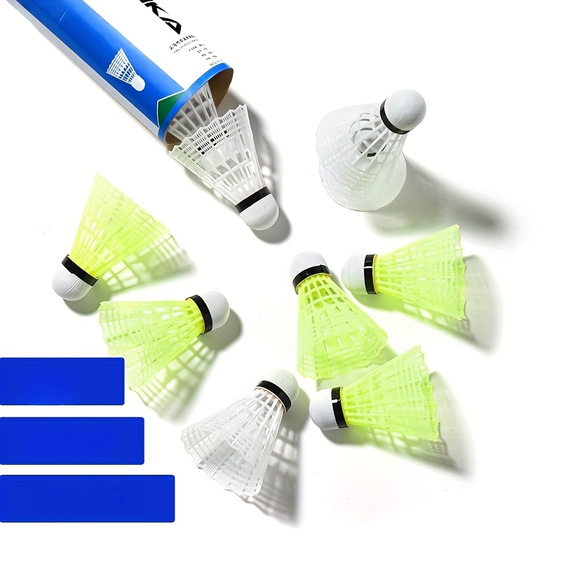3pcs 6pcs nylon badminton shuttlecocks durable nylon balls for indoor ball control Product details 4