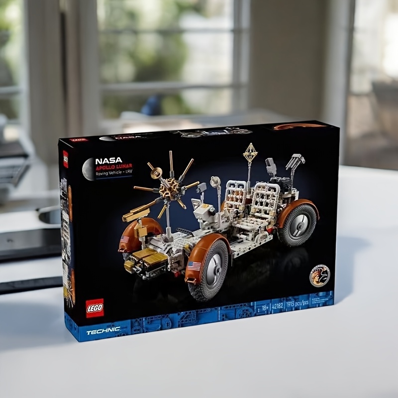 European Version, LEGO 42182 Apollo Lunar Rover Adult Building Kit - Space Rover Model DIY Kit - Christmas Collection Gift For Science And Astronomy Enthusiasts, Great Gift For Boys And Girls