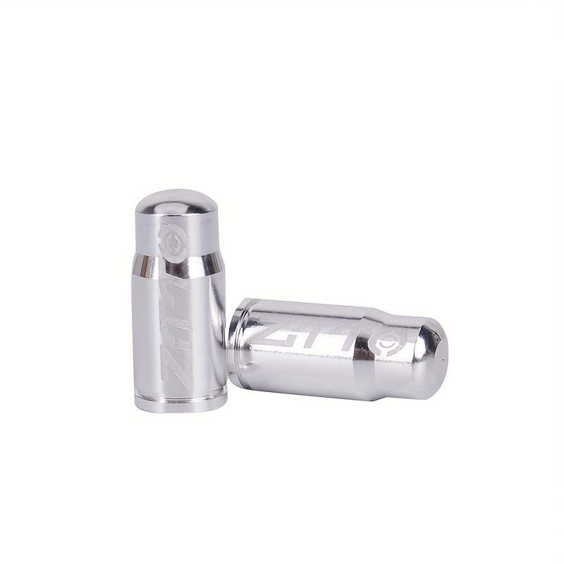 Image of 2pcs Bike Valve Stem Caps, Aluminum Alloy Multi Color Bike Tire Caps, Used On /french Valves, For Mtb, Mountain Bike, Road Bike, Bicycles