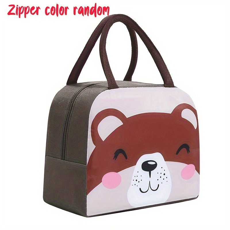 Cute 3D Animal Koala Insulated Lunch Bag Tote Bag for Women Cooler