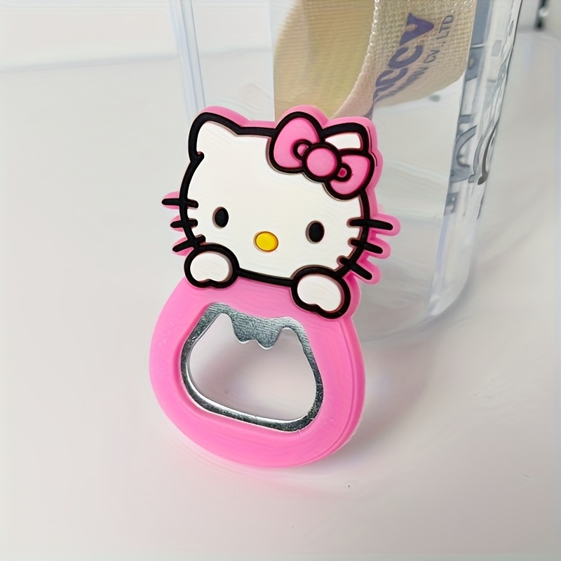 Image of 1pc Bottle Opener, Cute Cartoon Design For Opening Beer And Drinks, Simple And Portable, Suitable For Home And Restaurant, Kitchen Gadgets