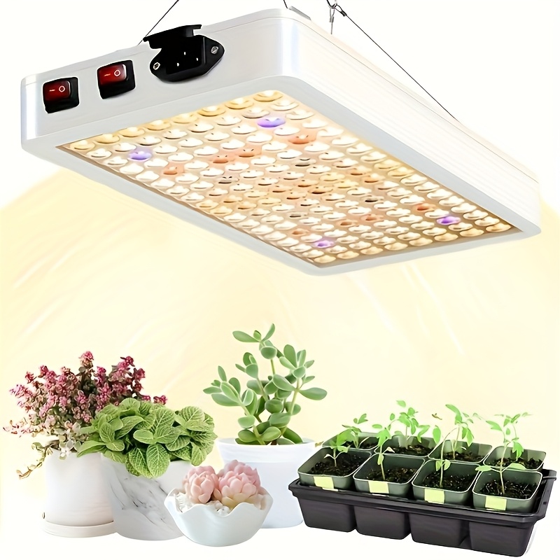   1000w led   light suitable for vegetable plant seedling and flower planting lights no battery required three  