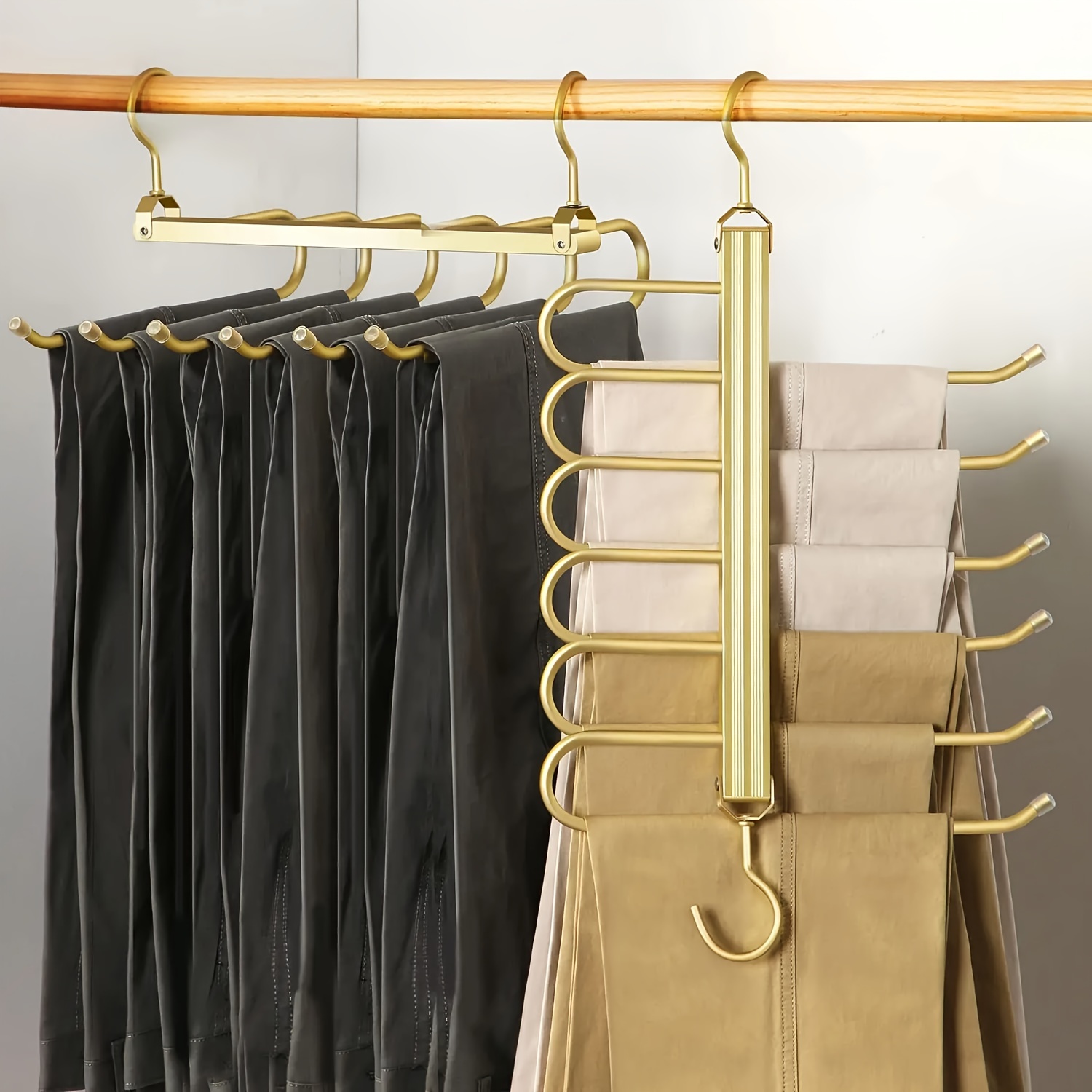 1  over the door metal hook rack space saving foldable design for hanging coats towels bags robes with multiple hooks for   door hook organizer sleek foldable design elegant finish hangers for clothes details 9