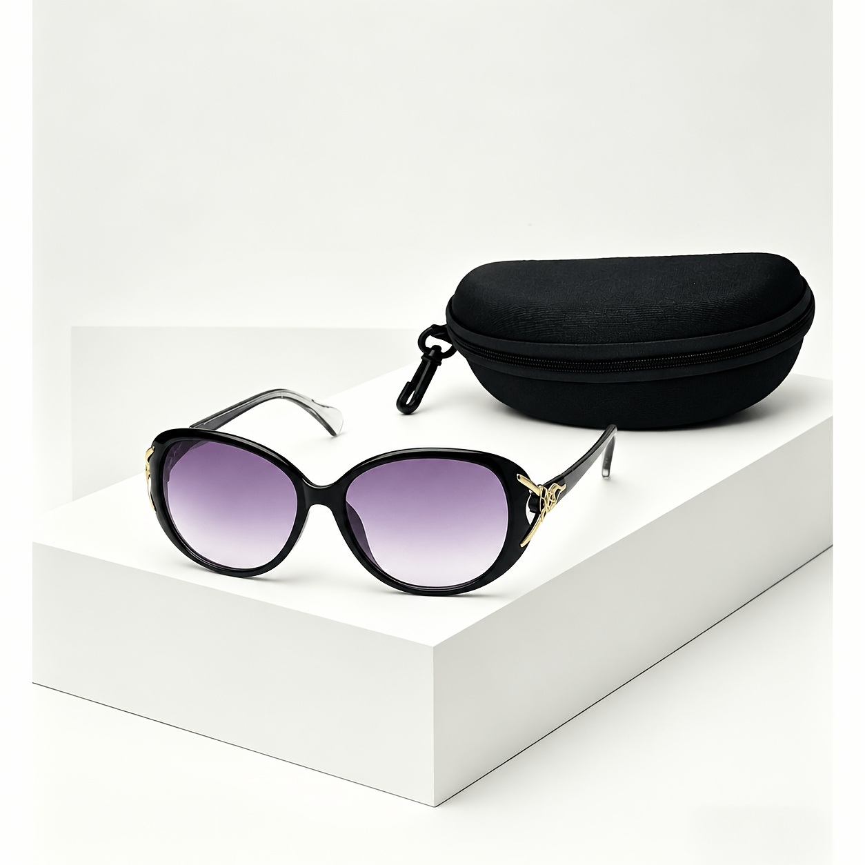 womens fashion eyeglass case trendy glasses gift set large
