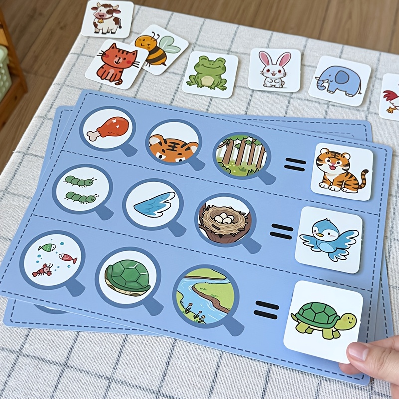 Fun Animal Guessing Game, Educational DIY Teaching Aid