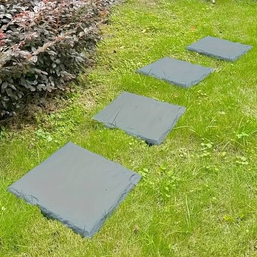 durable plastic pavers realistic stone look artificial garden tiles outdoor and landscape decor suitable for lawns landscaping terrace upgrade natural look tiles