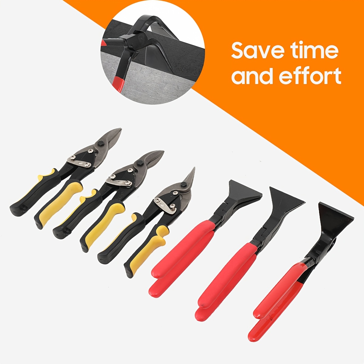 Image of 6pcs Bending Pliers Folding Pliers Pliers Sets With Box Sheet Metal Pliers Setting Pliers 0°, 45° And 90, Length 270mm, And Tested For Enthusiasts