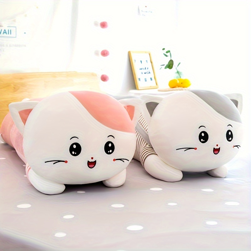 Cute Couple Cat Plush Toy Doll Sleep Pillow Super Cute Plush Toy Souvenir  Sofa Decoration Birthday Gift Holiday Gift Christmas Halloween Thanksgiving