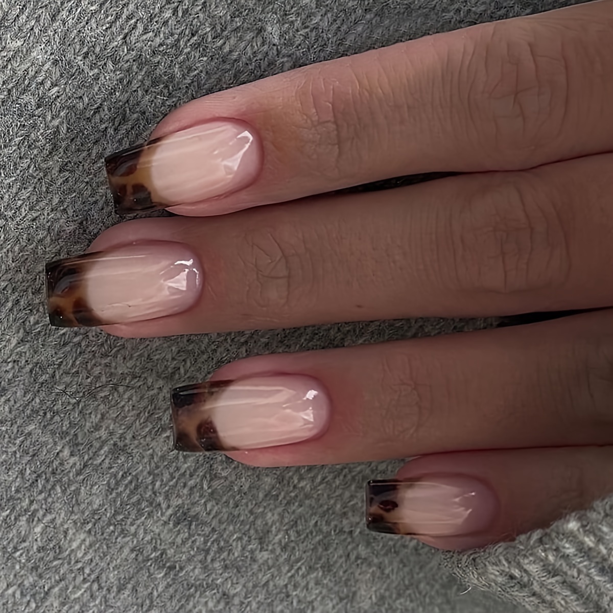 

24pcs French Tip -on Set - , , For Fall &