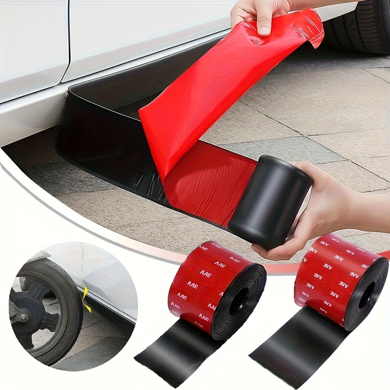 

1pc 2-meter Long Car Door Anti-collision Strip, Pvc Bumper Protector And Trim, Universal Anti-trampling, Door