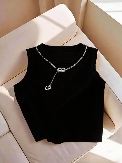 2026 spring summer desire style spicy tank top womens slightly sheer sleeveless base layer daily casual vacation streetwear versatile womens clothing korean style minimalist tank top for women fashionable and cropped