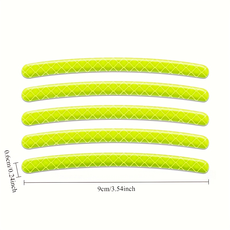 29pcs High Visibility Reflective Safety Warning Stickers for Vehicles & Backpacks