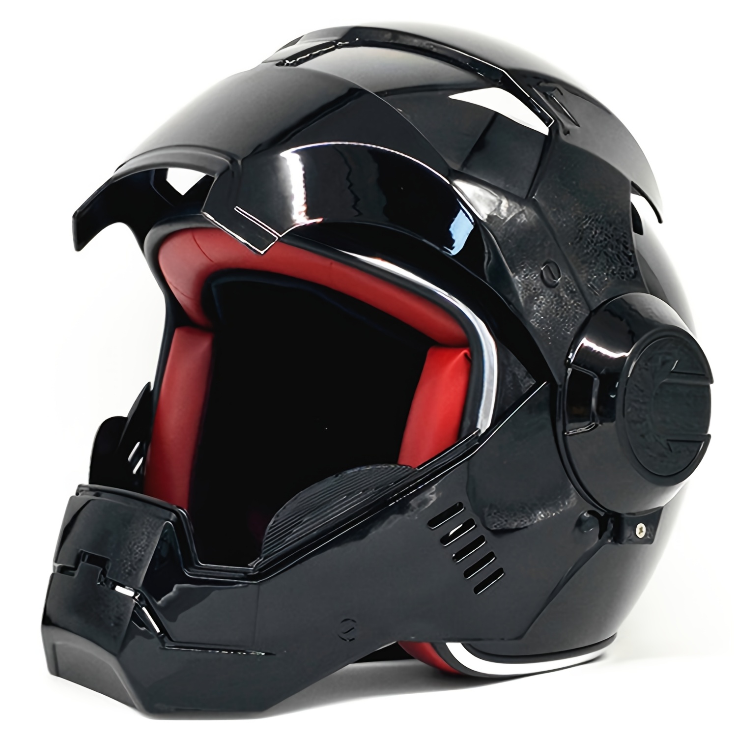 3 in 1 motorcycle helmets TORC T-3 Retro Moto Matte Black Helmet