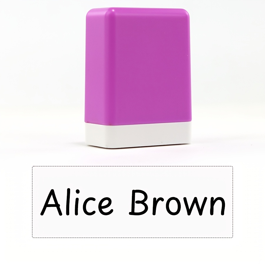 Personalized signature stamps - Customized handwritten name stamps for schools and offices, with multiple fonts to choose from, allowing for quick and personalized marking of books, letters, etc.