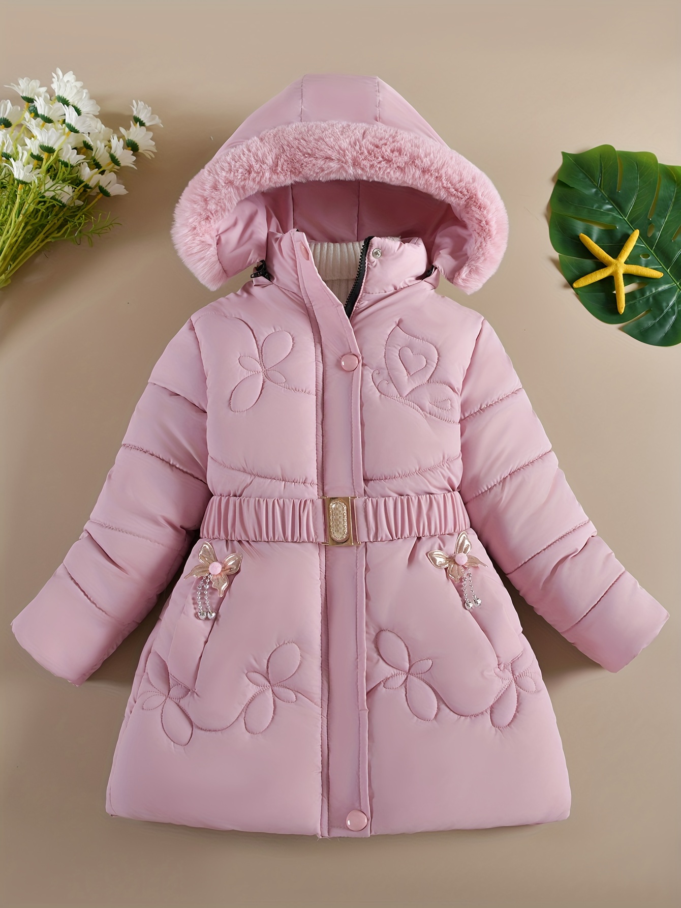 winter clothes for kids girls sold on Temu United States