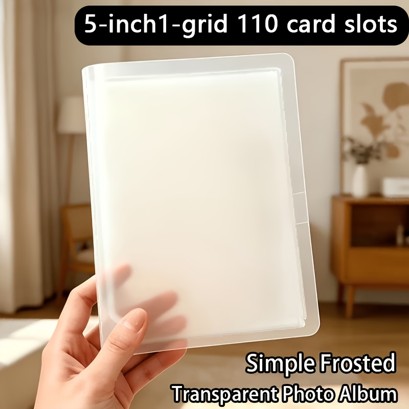 TEMU A Spacious 5-inch Binder With 40 Pages, Designed Specifically For Cards, Game Cards, And Collectibles - A Dustproof, Wrinkle-proof, And Binder