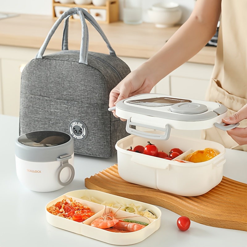 3pcs Portable Large Capacity Lunch Bag Set