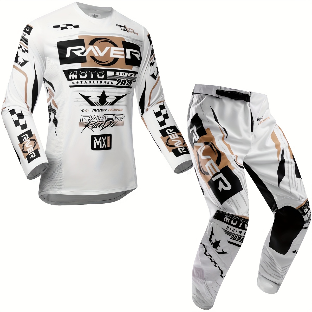 2025年】モトクロス オフロード mx ジャージ セット オートバイ 服