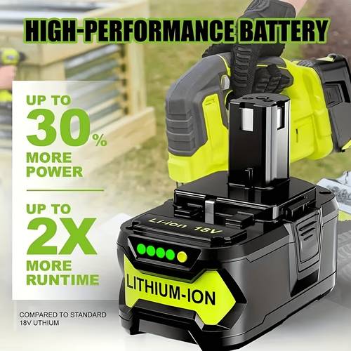 1 2 3 4 5 6pcs 8 0ah p108 battery for 18v high capacity lithium p108 cordless tools