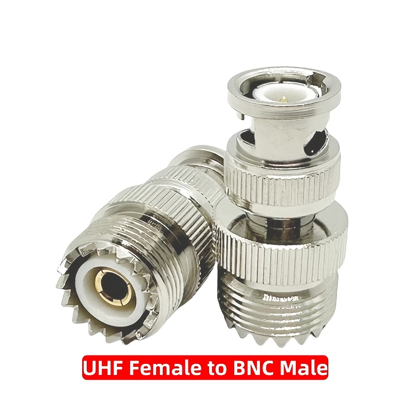 1 stuks UHF SO239 PL259 naar BNC Mannelijke Plug & Vrouwelijke Jack RF Coaxiale Adapter Connector 4 Type RF Connector Radio Adapter