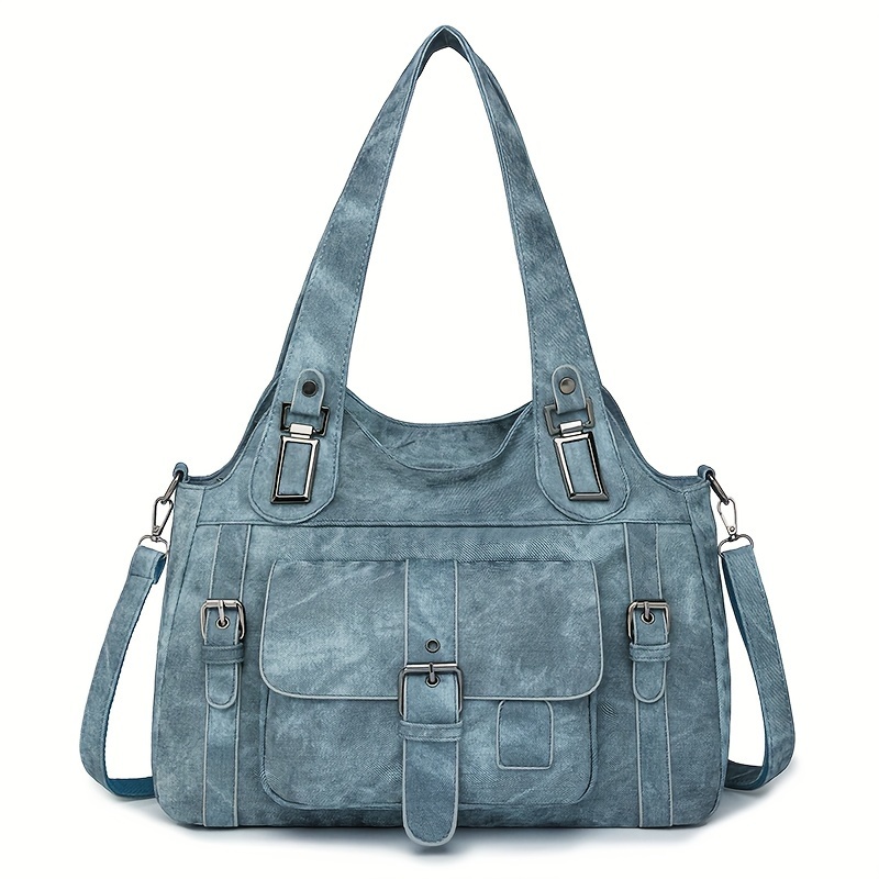 Image of Women's Tote Bag With Detachable Shoulder Straps Is Suitable For Daily Wear Or Work Use