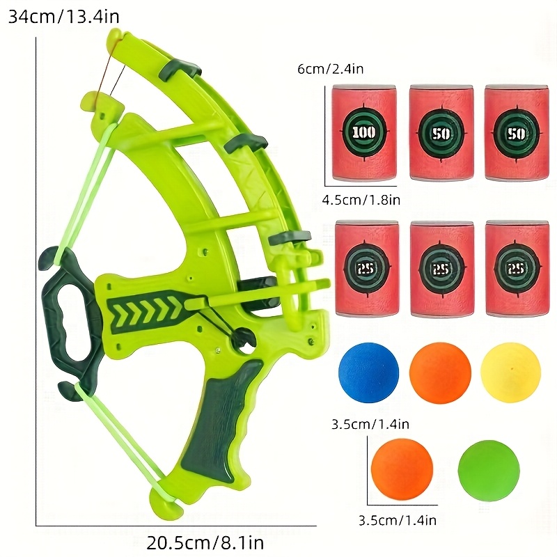 12pcs blue green   game set with colorful balls indoor   fun and parent child interaction toys for boys and girls educational soft     parent child archery activity halloween christmas gift new years