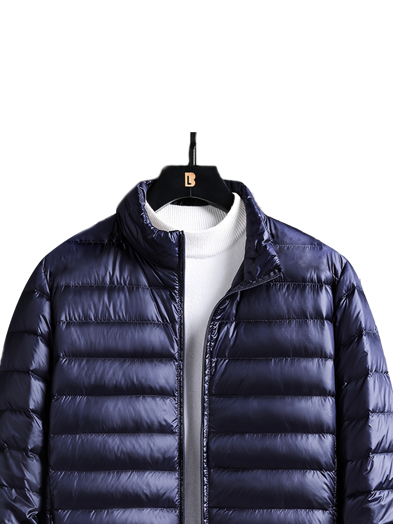 kbiaodn men's lightweight zip jacket sleek stand collar