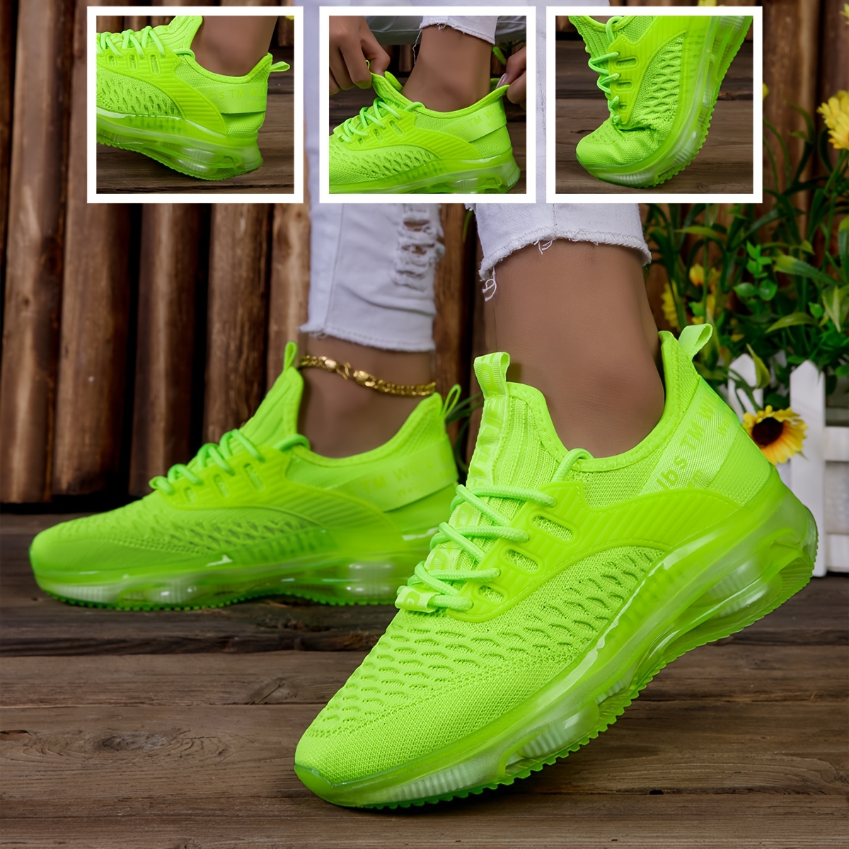 Femmes Baskets Mode Chaussures De Sport Running Marche Plate-Forme éTé