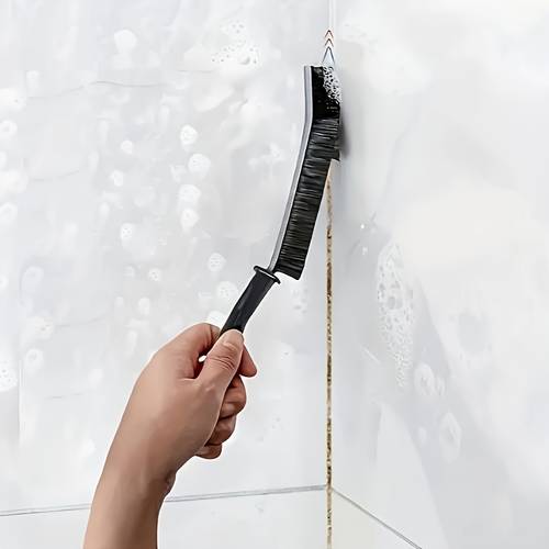 Shower Cleaning Brush for Bathrooms, Kitchens, Toilets, And Outdoor Use, Featuring a Long Handle And Stiff Bristles, Designed As a Non-Electric Manual Cleaning Tool