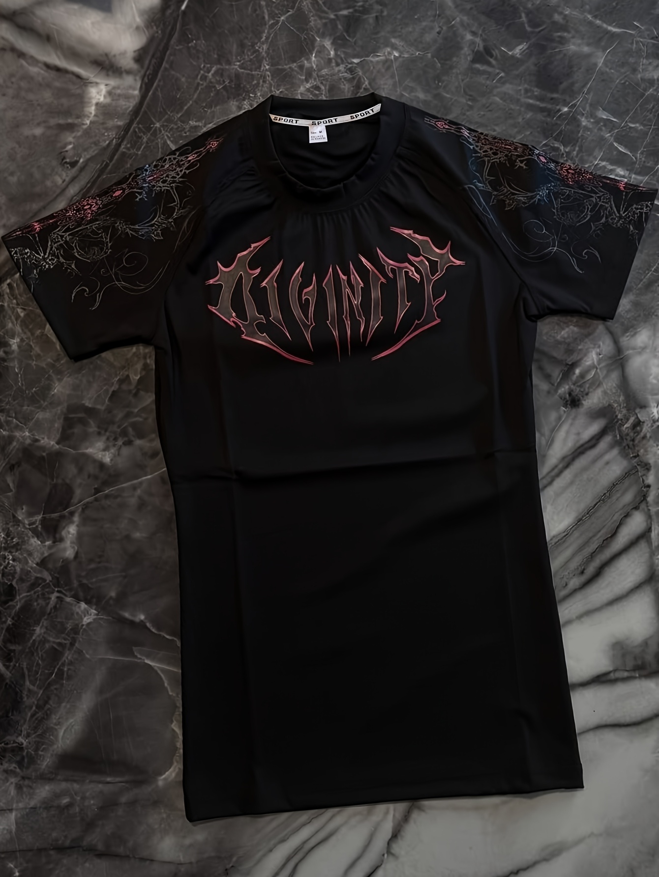 compression t shirt unisex gothic style body - Temu