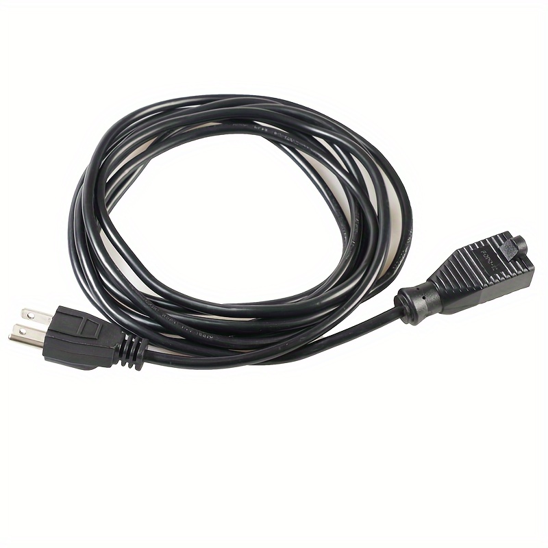 

6 Foot () 5-15p To 5-15r Power Extension Cable, 18awg, 10a, 125v, 1625w, Black, Us Plug