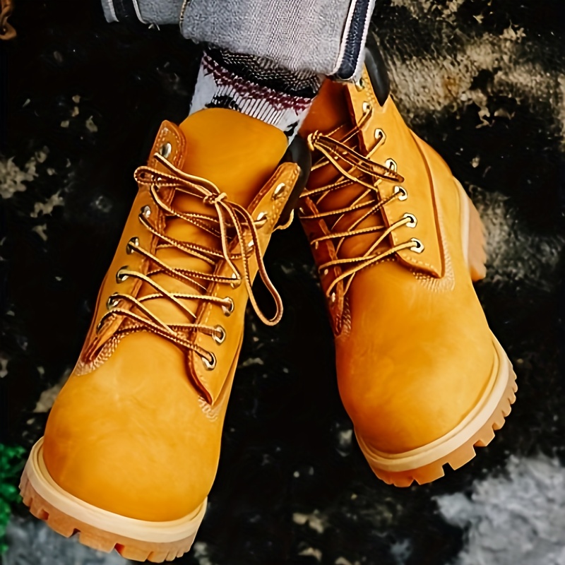 

New Men's Riding Boots High Top Fashion Casual Outdoor Hiking Boots Men's Retro Trend Comfortable Casual Boots