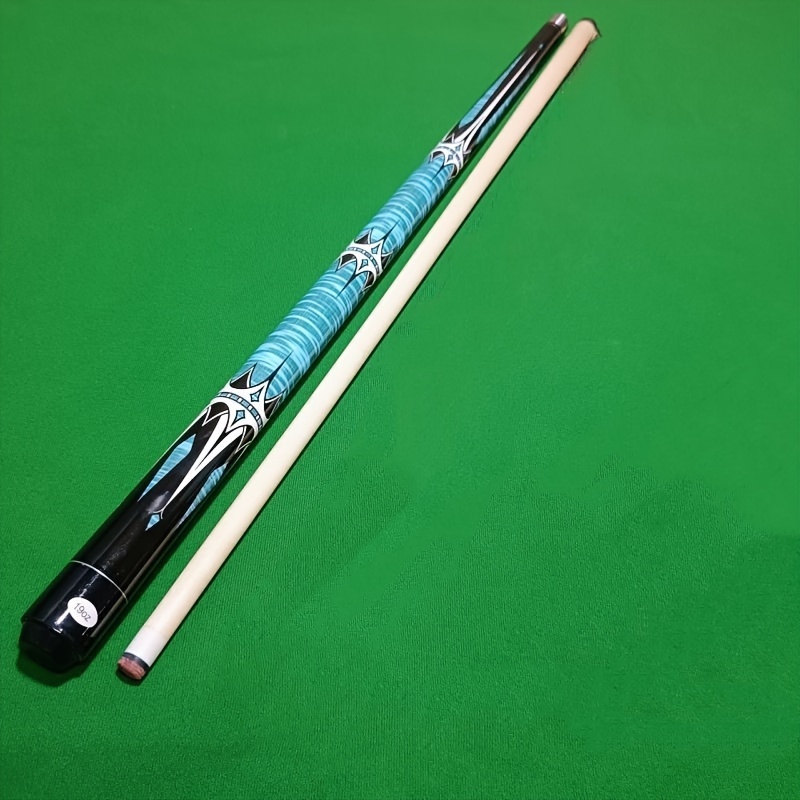 TEMU 1/2 Colorful Billiard Cue Stick, 12mm Cue Tip, Suitable For Playing And