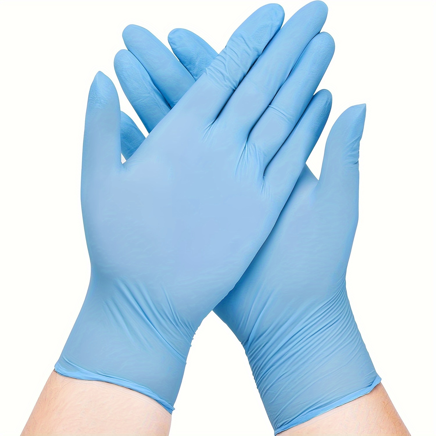 

Blue Nitrile Gloves, For Home Garden Cleaning 1000pcs/box (s, M, L, Xl Size) Corrosion Resistant Non-slip Durable Multi-purpose Dishwashing Gloves Disposable Powder-free Cheap Nitrile Gloves