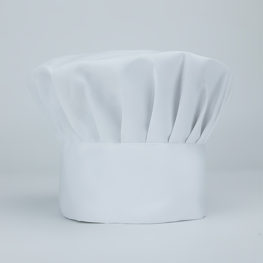 E-shop Kochmützen für Herren mit Gummiband, Kochmütze für Gastronomie, Bäckermützen, Kochen, Kantine