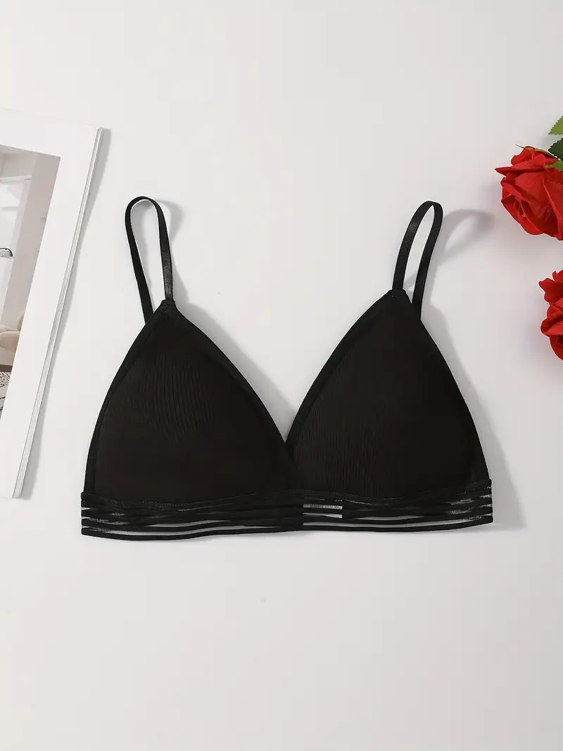 9 bra set seamless underwear for sleep sports breathable and sweat absorbent lightweight non constricting design wear in 9 colors black grey white orange lavender dark purple Product details 3
