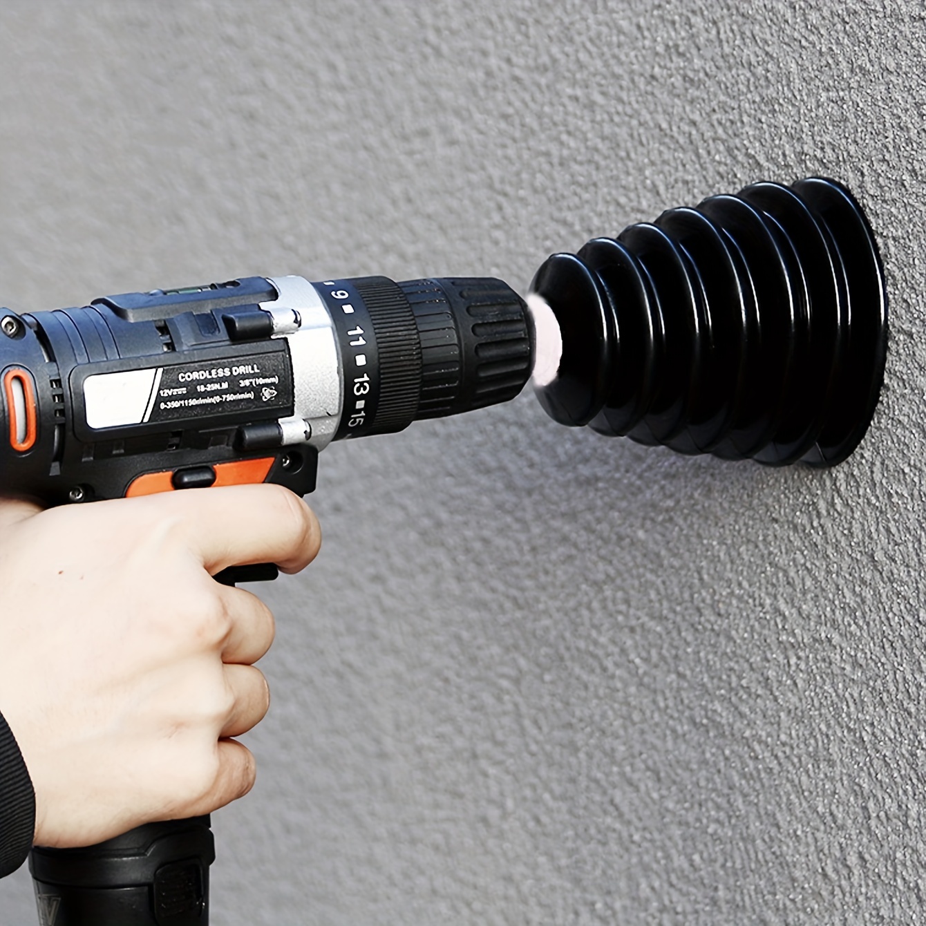 1pc Electric Drill Dust Cover - Fit, No Power Needed, Home Improvement Tool Accessory