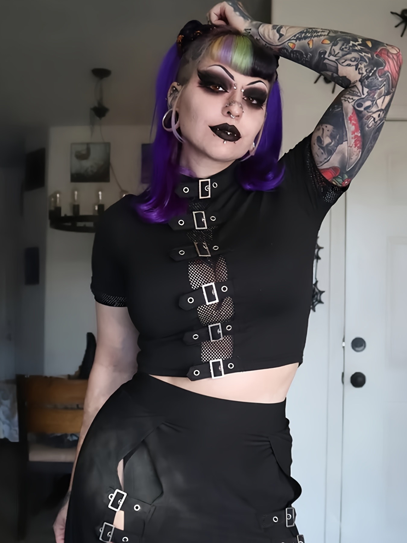 Goth Edgy Plus Size Fashion Hot Edgy Plus Size Outfits Discount