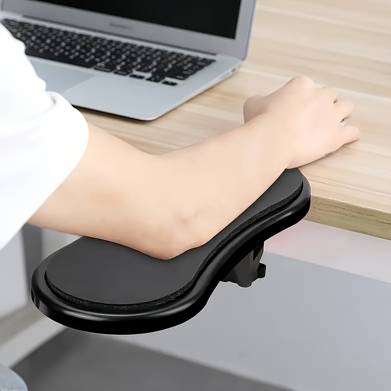 ergonomic armrest and wrist rest synthetic rubber computer desk extender office chair elbow support for stress home office accessory for keyboard and mouse Product details 7