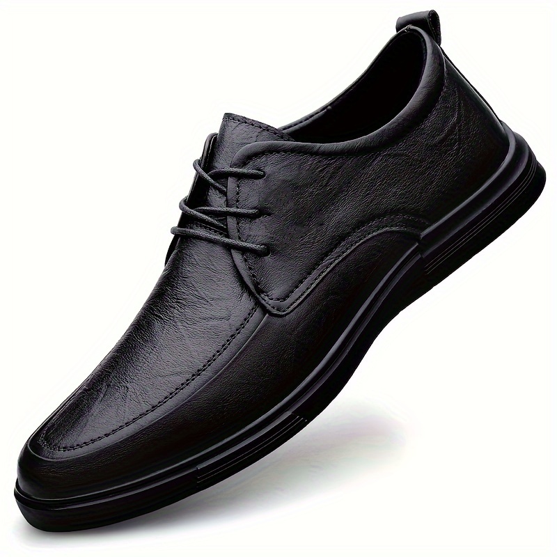 *'s Casual Solid Color Low Shoes, Comfortable Wear-resistant Formal Shoes  For Office