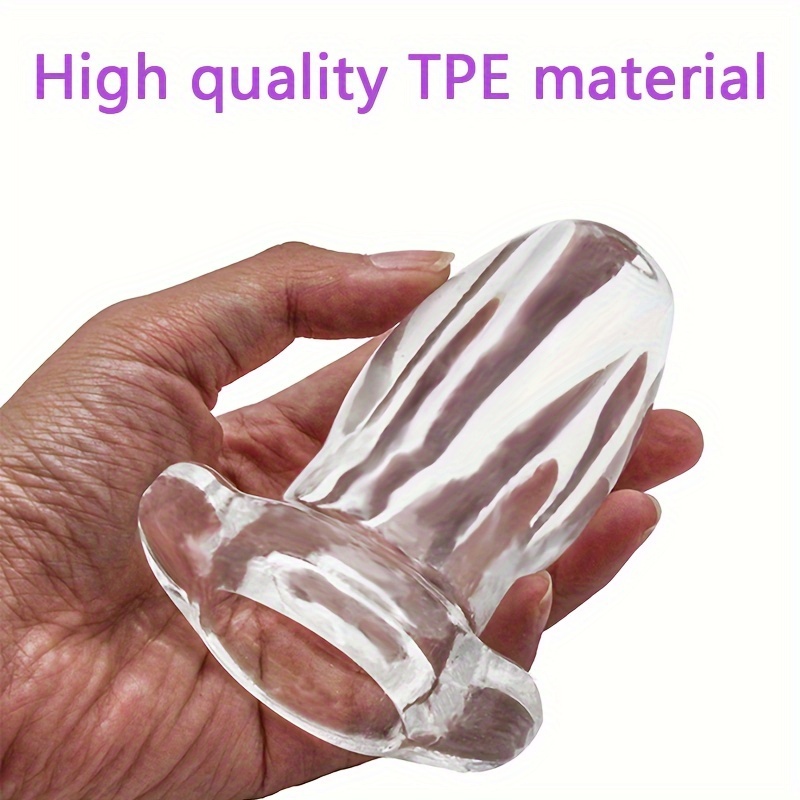 1pc hollow transparent plug peeking plug - Temu