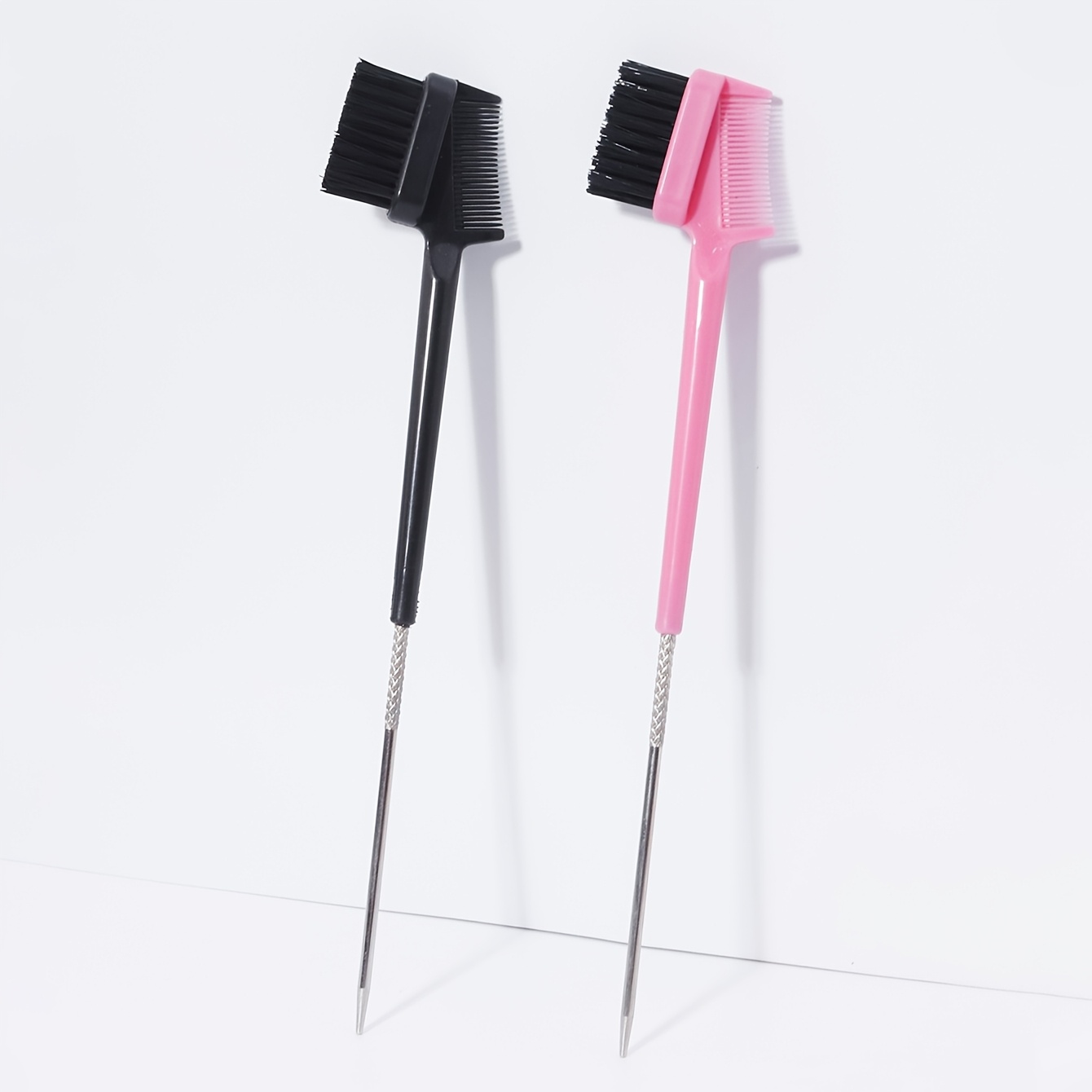 TEMU Brushes With A Tail Comb, Featuring A Double-sided Design, Allowing For Control Over Hair And Styling.