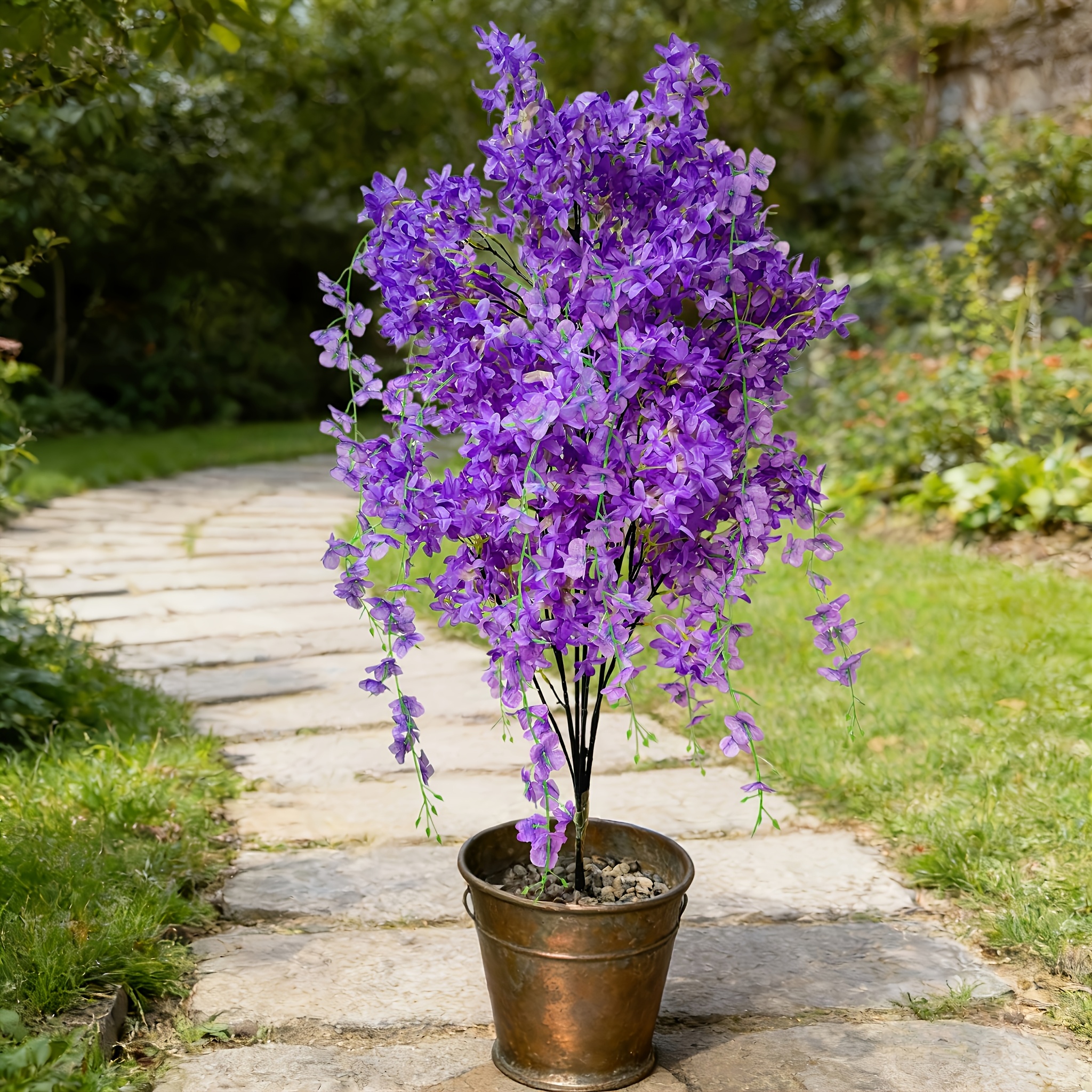 artificial wisteria tree sold on Temu Philippines